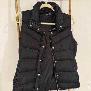 J.Crew Dark Puffer Vest